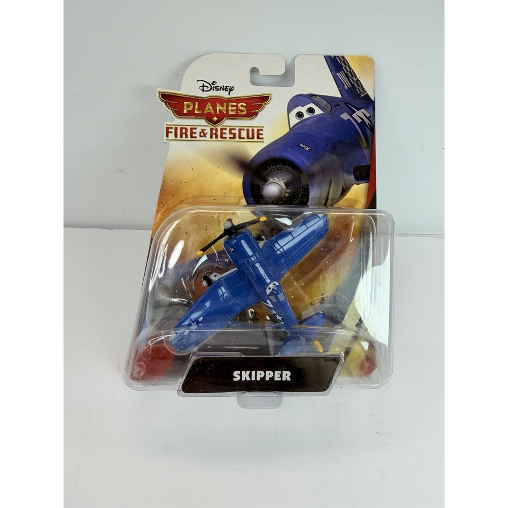 Disney Pixar Planes Fire & Rescue Mattel 2014 Skipper Blue Sealed